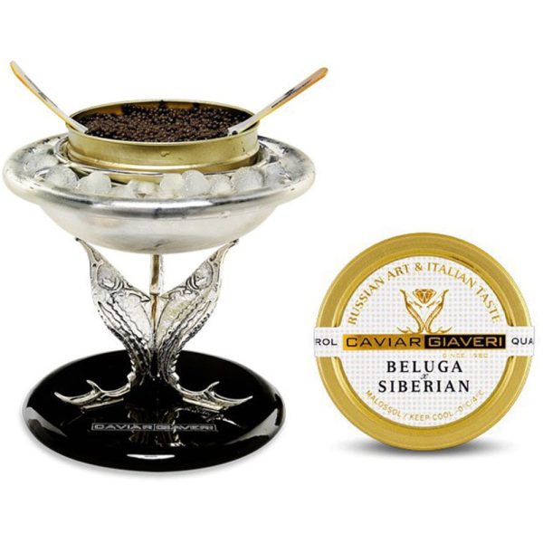 CAVIAR HOLDER WITH BELUGA HYBRID CAVIAR