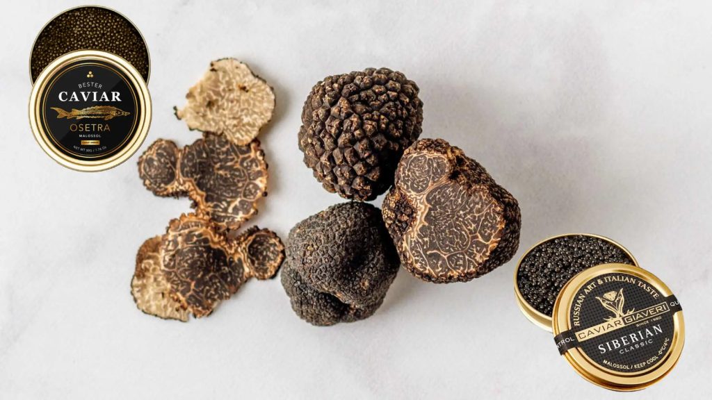 CULINARY EXTRAVAGANCE: ELEVATE YOUR DISHES WITH TRUFFLES AND BLACK CAVIAR RECIPES